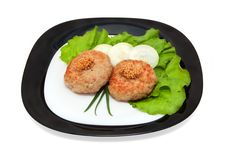 Grilled Cutlets Stock Image Grilled Cutlets Stock Image
