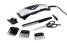 Hair Clipping Tool Set Stock Photo Hair Clipping Tool Set Stock Photo