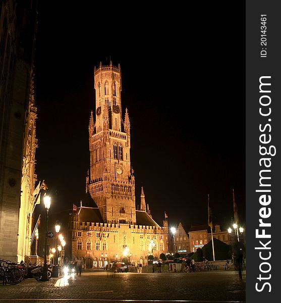 Brugge city in Belgium - beautiful tourism destination in Europe. Brugge city in Belgium - beautiful tourism destination in Europe