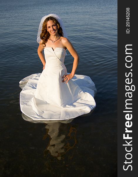 Bride In Water