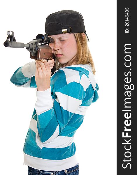 A Teenager With A Gun