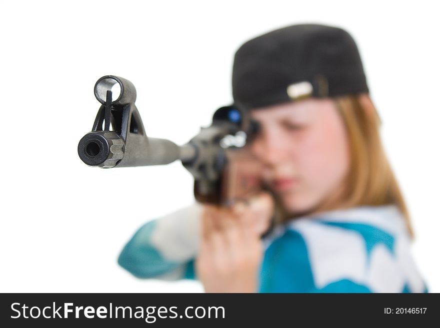 A Teenager With A Gun