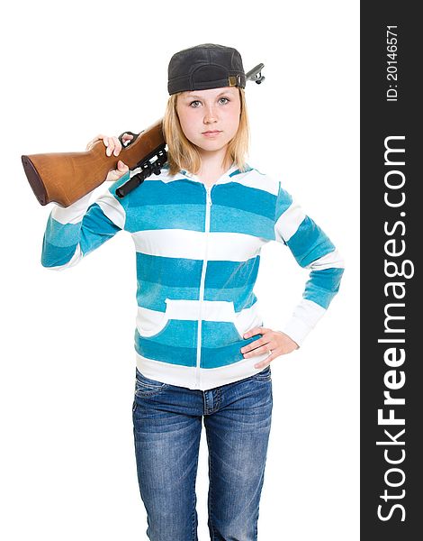 A Teenager With A Gun