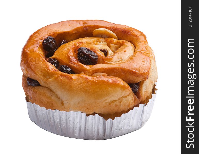 Raisins bun best for snack or coffee break times. Raisins bun best for snack or coffee break times