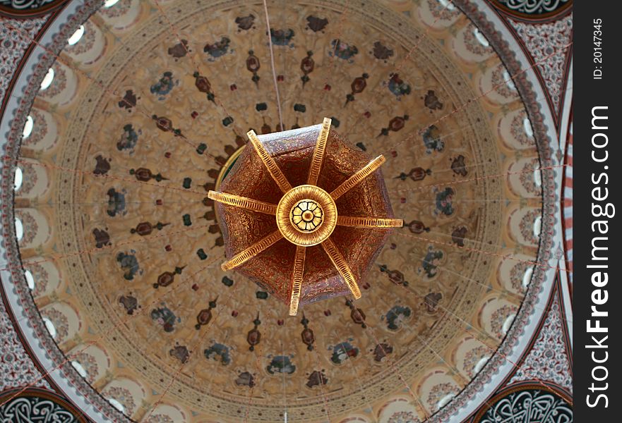 The Dome of Suleymaniye Mosque in istanbul, Turkey. The Dome of Suleymaniye Mosque in istanbul, Turkey.