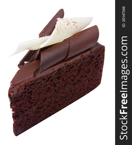 Chocolate cake sweet taste of snack