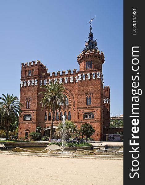 Castel dels Tres Dragons in Parc de la Ciutadella. Barcelona