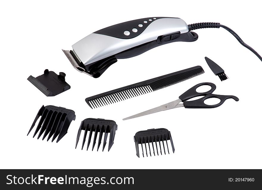 Complete hair clipping tool set now hair dressing or clipping more easy