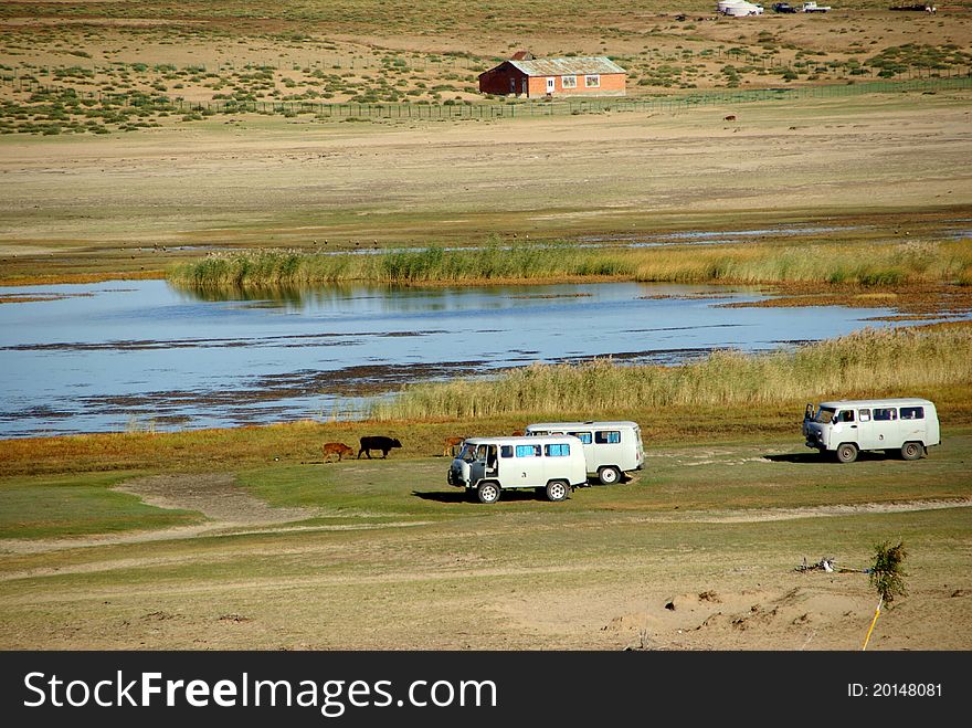 Landscape in Mongolia