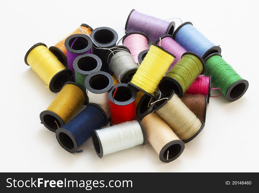 Assorted sewing thread