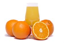 Bunch Of Oranges With Juice Stock Images Bunch Of Oranges With Juice Stock Images