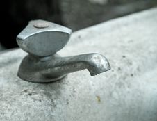 Old Faucet Stock Photography