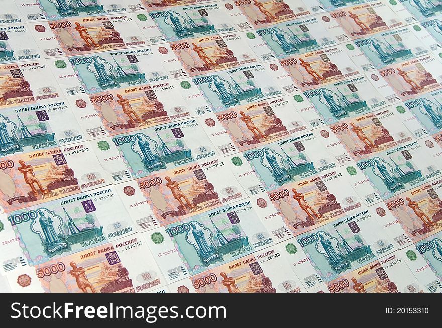 Background of Russian money. Вig Money. Background of Russian money. Вig Money