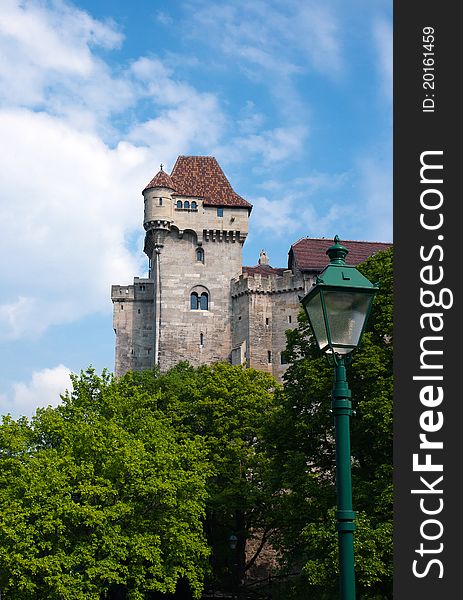 Liechtenstein Castle located on the edge of the Wienerwald