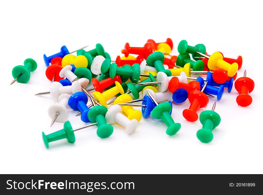 Colored Plastic Pins