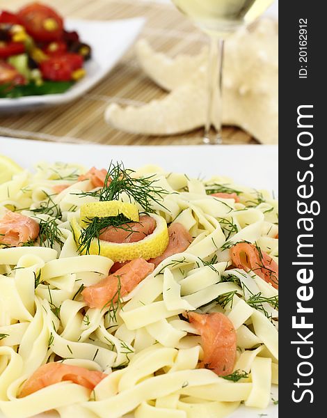 Pasta With Salmon