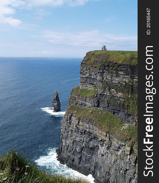 The beautiful coast of west of Ireland. The beautiful coast of west of Ireland