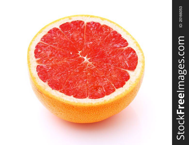 Image Of Grapefruit Isolated On White