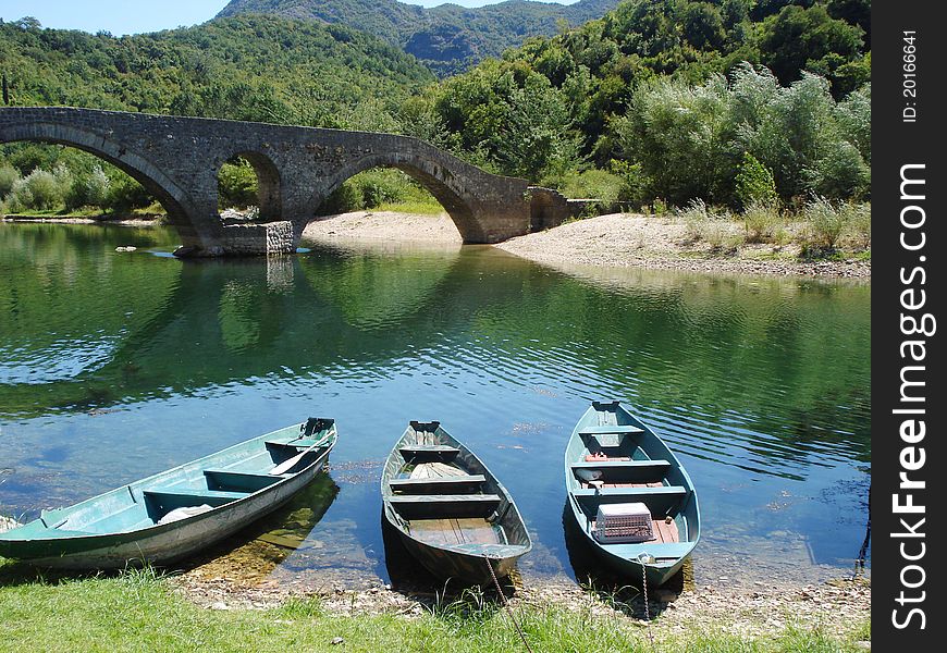 Fishing Boats At The River