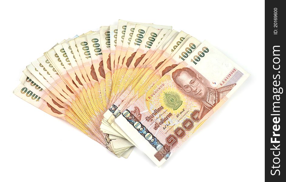 1000 baht banknotes