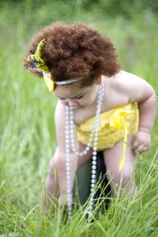 Cute Toddler Girl Royalty Free Stock Image