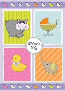 New Baby Shower Invitation Stock Images New Baby Shower Invitation Stock Images
