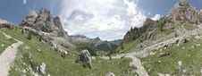 Italian Alps, Dolomites - Panorama Stock Photos