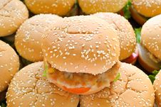 Hamburger Royalty Free Stock Photography Hamburger Royalty Free Stock Photography