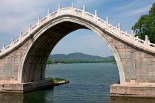 Bridge In Summer Palace. Royalty Free Stock Photo Bridge In Summer Palace. Royalty Free Stock Photo
