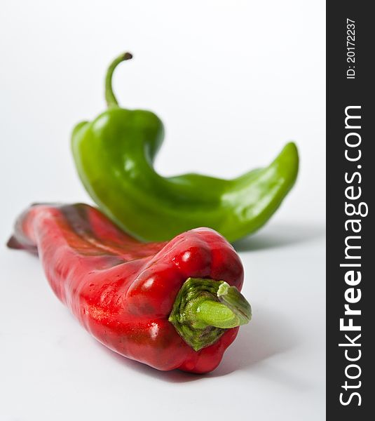 Two Hot Peppers