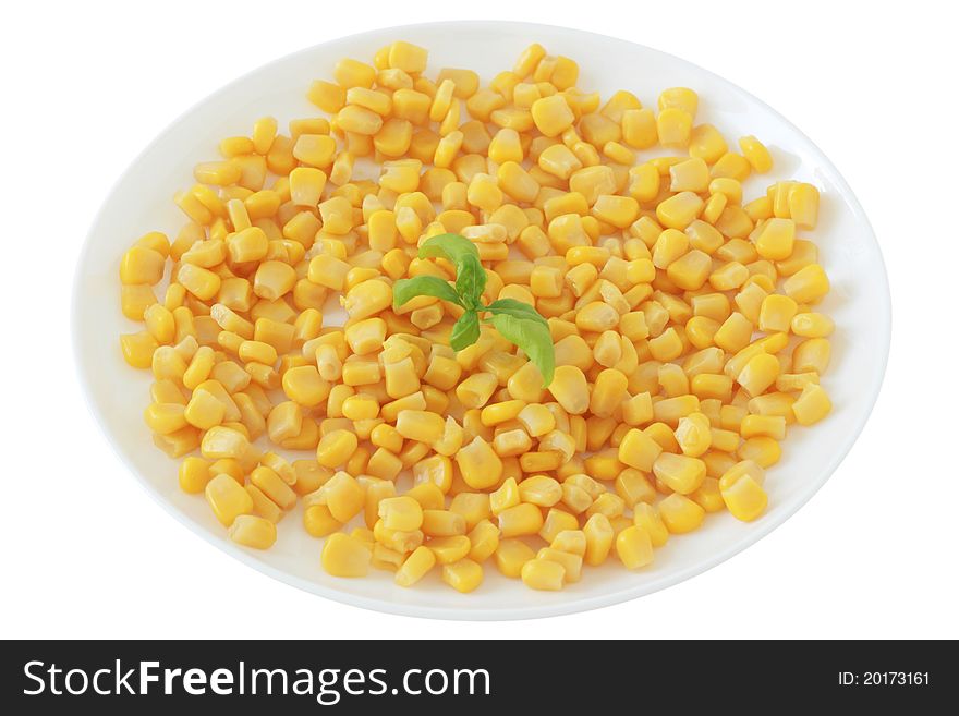 Corn On A Plate