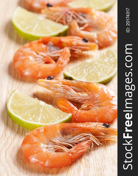 Shrimps With Parsley And Lemon