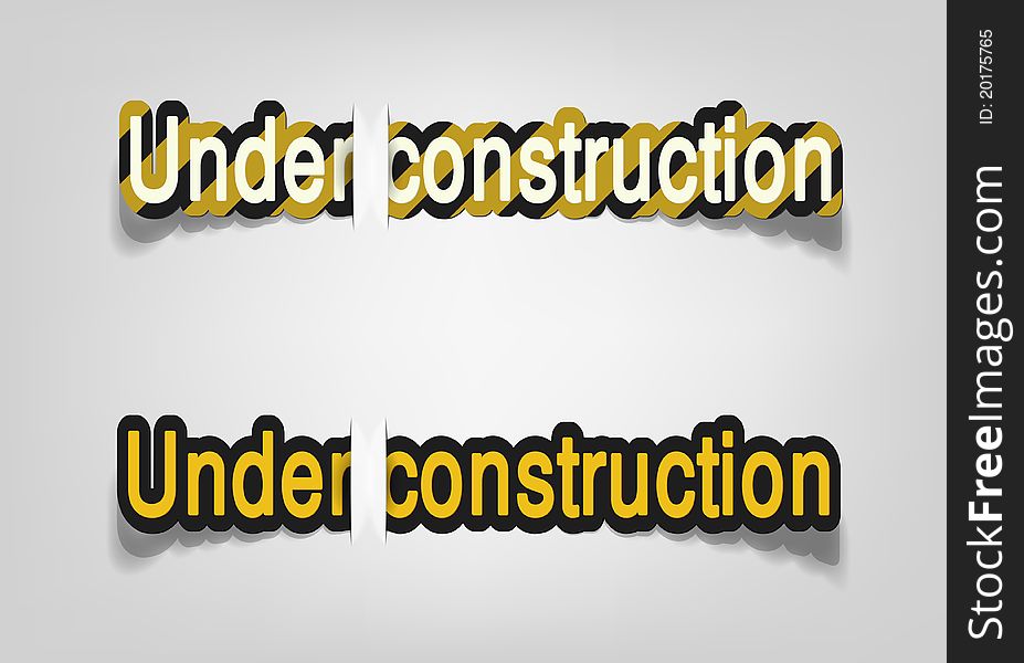 Under construction; realistic cut, takes the background color. Under construction; realistic cut, takes the background color