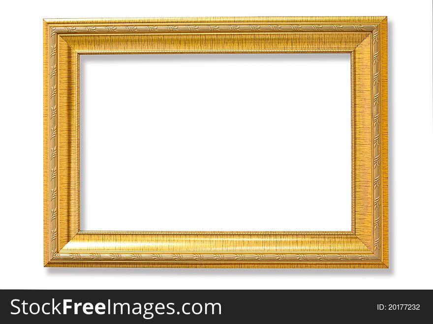 Golden frame