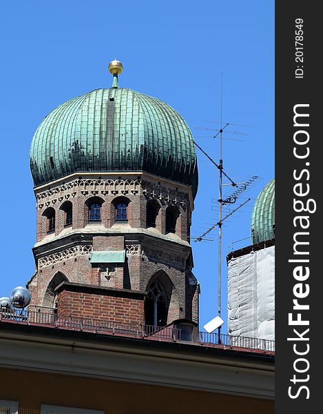 Tower Frauenkirche in Munich