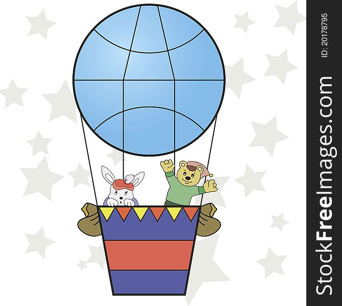 Vector Image Of The Balloon