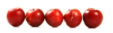 Ripe Red Plums Stock Image Ripe Red Plums Stock Image