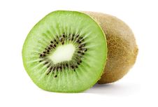 Ripe Kiwi And Slice Royalty Free Stock Photo Ripe Kiwi And Slice Royalty Free Stock Photo