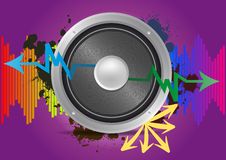 Loudspeaker With Arrow Stock Photo Loudspeaker With Arrow Stock Photo