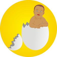 Birth Of The Child Stock Image