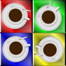 Coffee Cups Royalty Free Stock Photos Coffee Cups Royalty Free Stock Photos