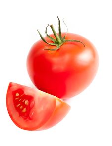 Red Ripe Tomato Stock Image