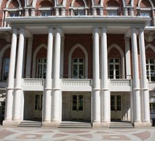 South Facade Of The Palace In Tsaritsyno (Moscow) Stock Images South Facade Of The Palace In Tsaritsyno (Moscow) Stock Images