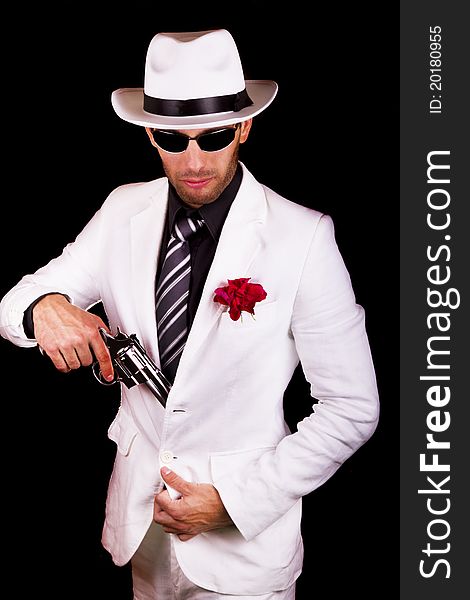 White Suit Gangster