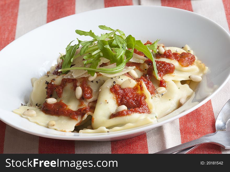 Roasted pepper pasta