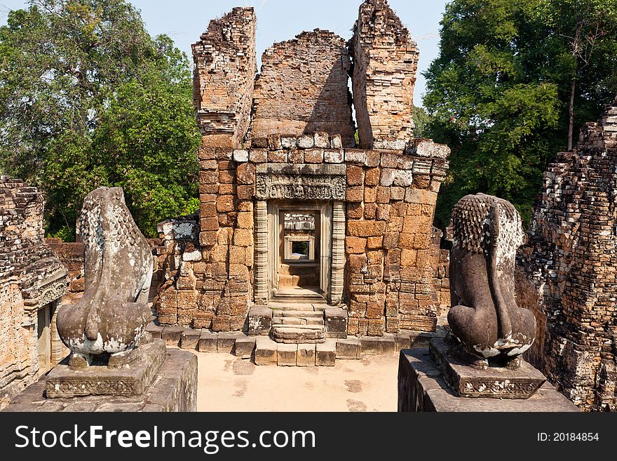 East Mebon Temple Of Angkor, Cambodia