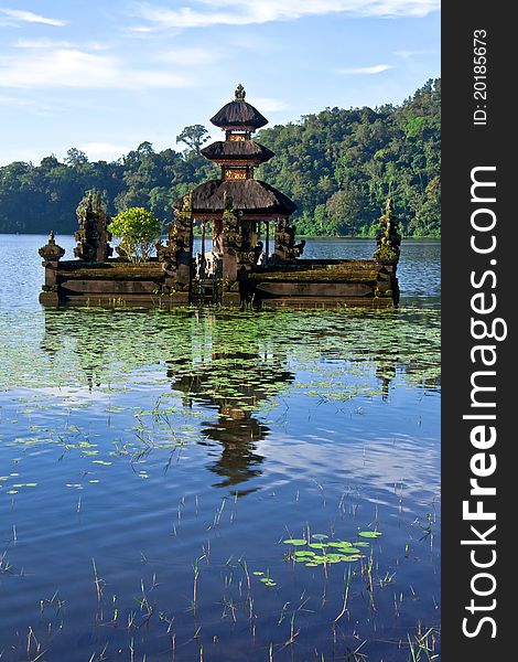 Peaceful view of a Lake at Bali Indonesia. Peaceful view of a Lake at Bali Indonesia