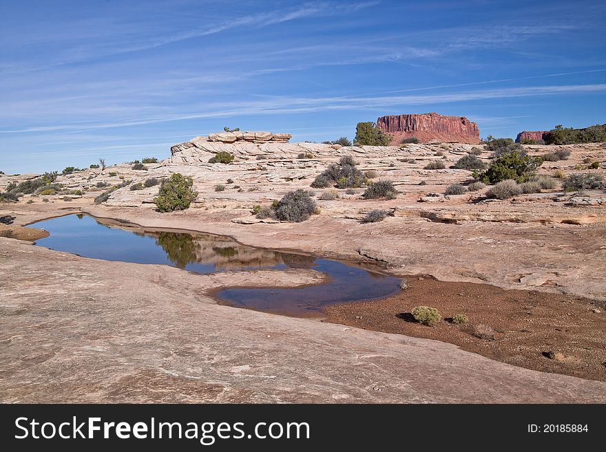 UT-Canyonlands National Pk-White Crack