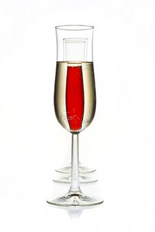 Champagne And Red Champagne Stock Photo Champagne And Red Champagne Stock Photo