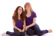 Two Friends Royalty Free Stock Photos Two Friends Royalty Free Stock Photos